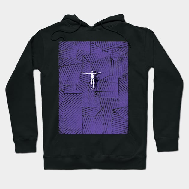 Violet and beyond Hoodie by bulografik